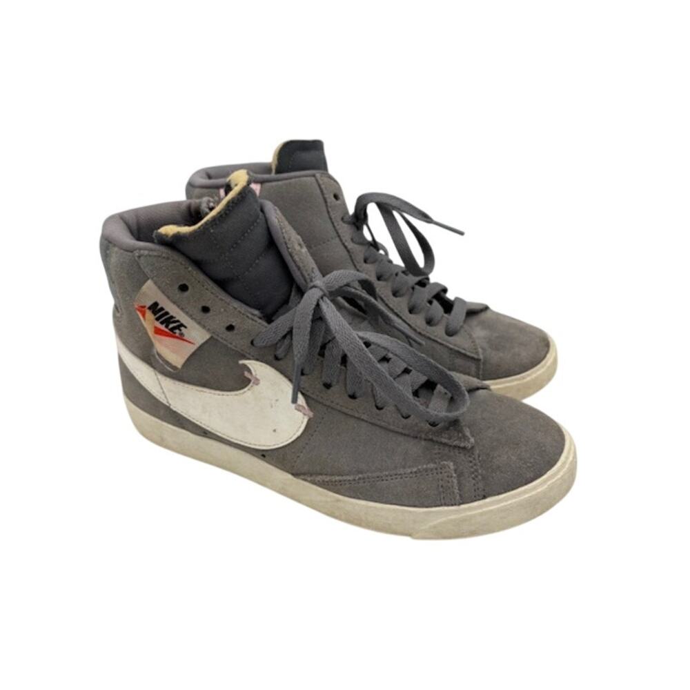 Nike High Top Sneakers Gray Size 7